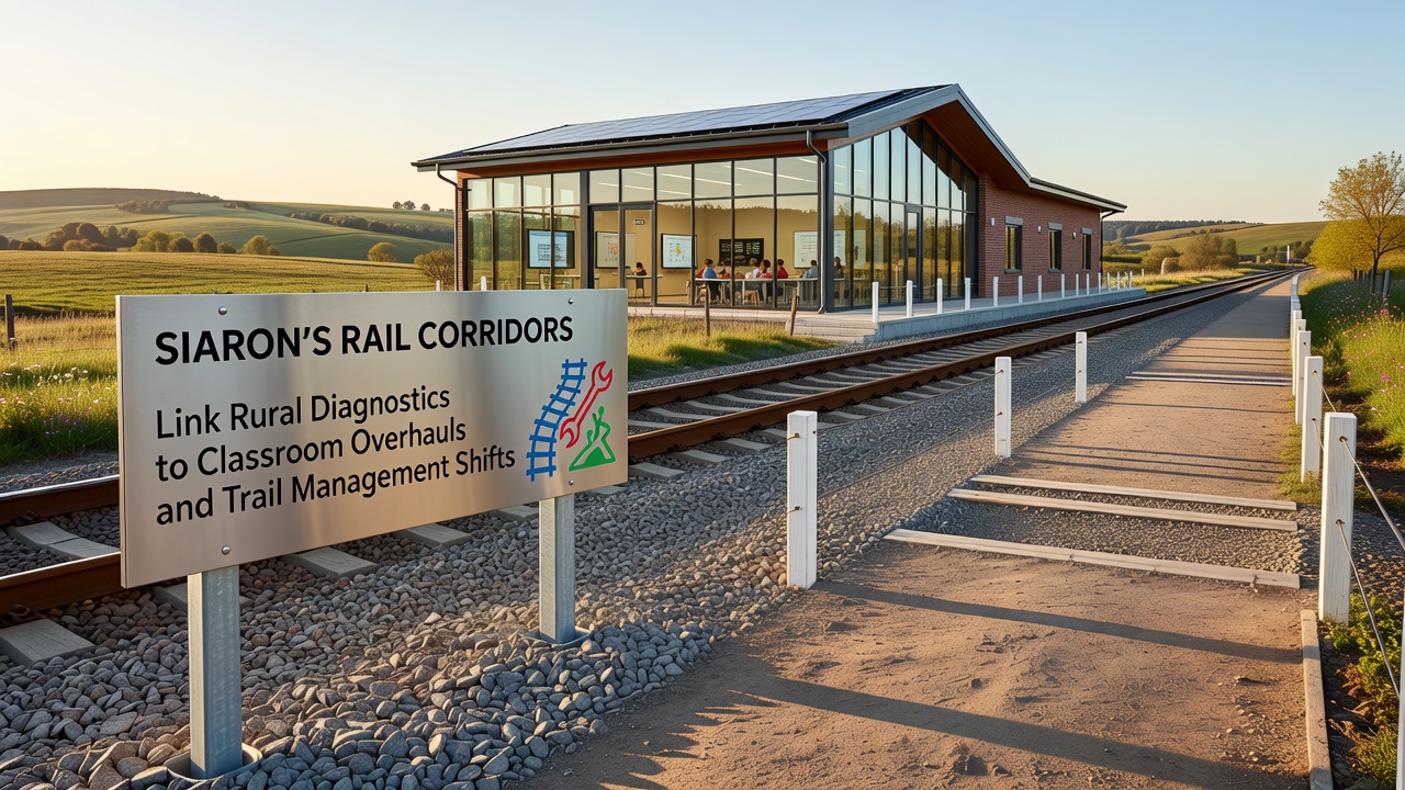 Siaron Railway Expansions Integrate Remote Medical Testing Access with School Facility Upgrades and Trail Oversight Changes